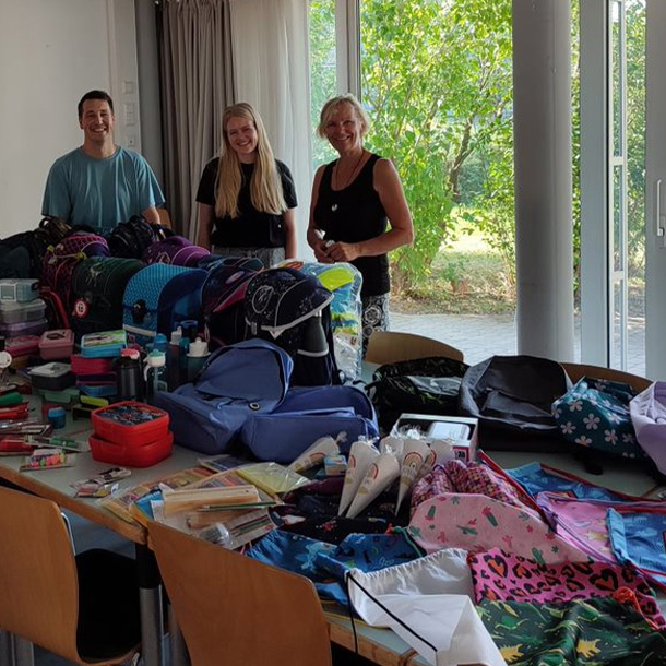 City Care: Bericht der Organisation AWO über Sachspendenaktion